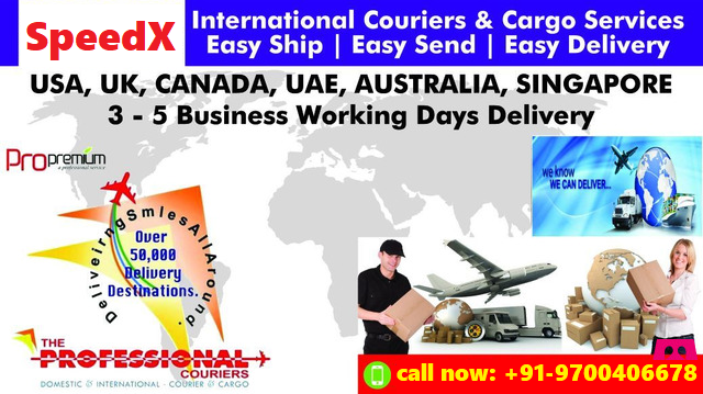 international courier rates from Hyderabad to Canada
